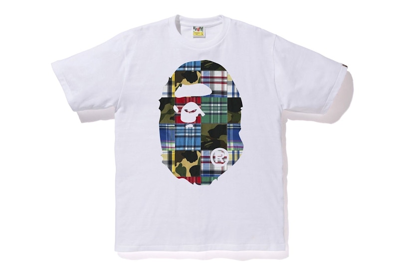bape patchwork shirt