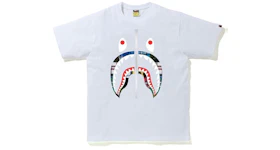 BAPE Patchwork Shark T-Shirt White