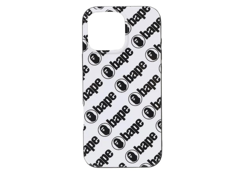 BAPE Pattern iPhone 16 Pro Max Case White