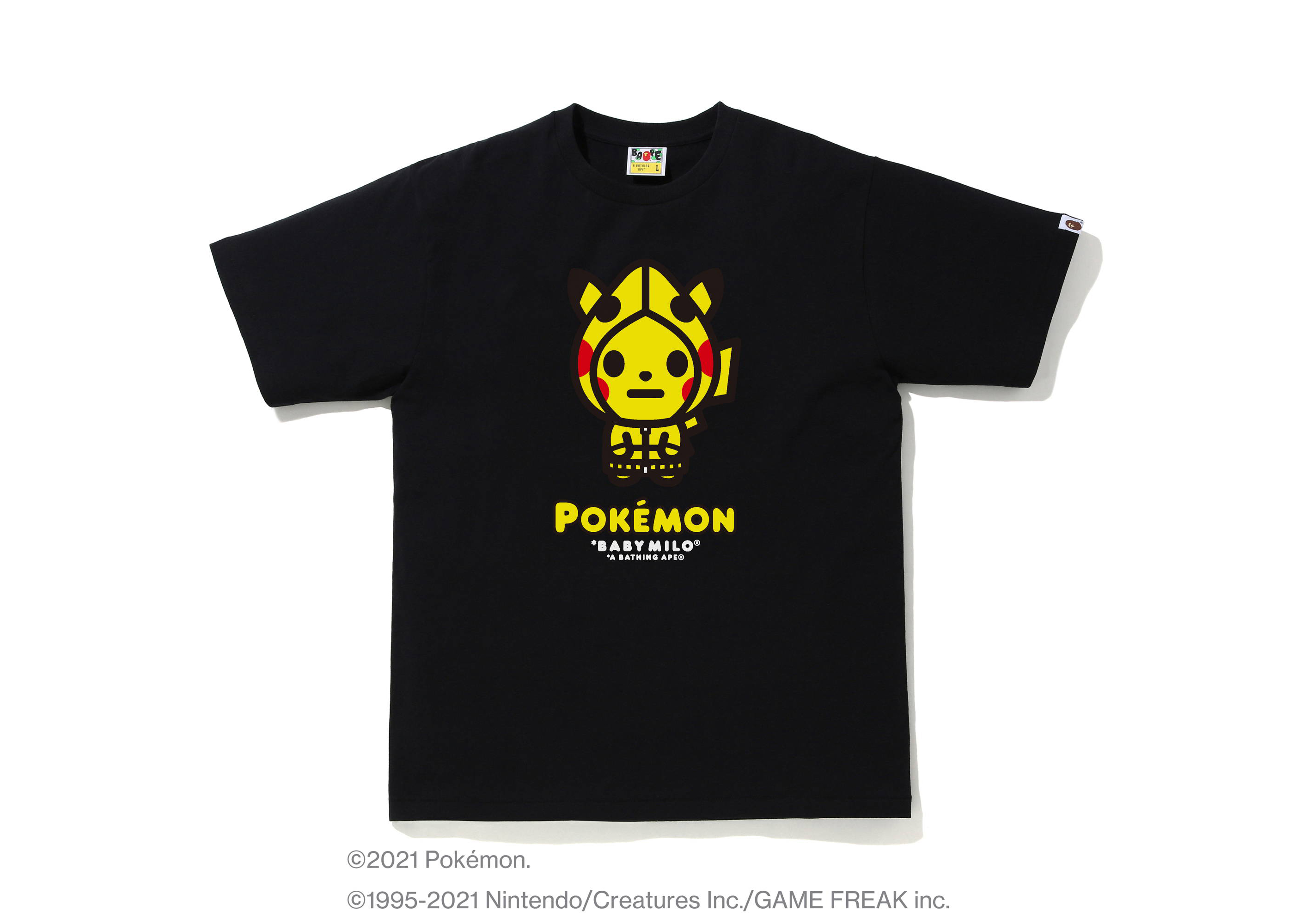 BAPE Pokémon Baby Milo #13 Tee Black