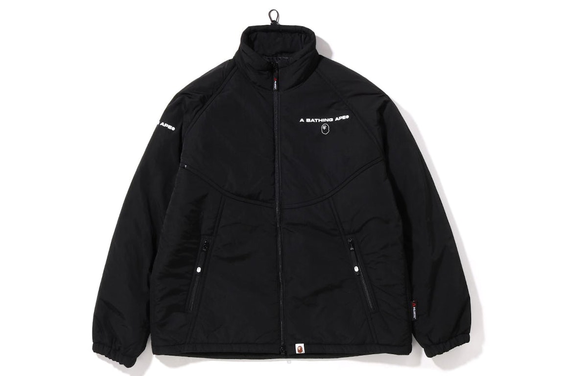 Pre-owned Bape Polartech Padded Jacket Black