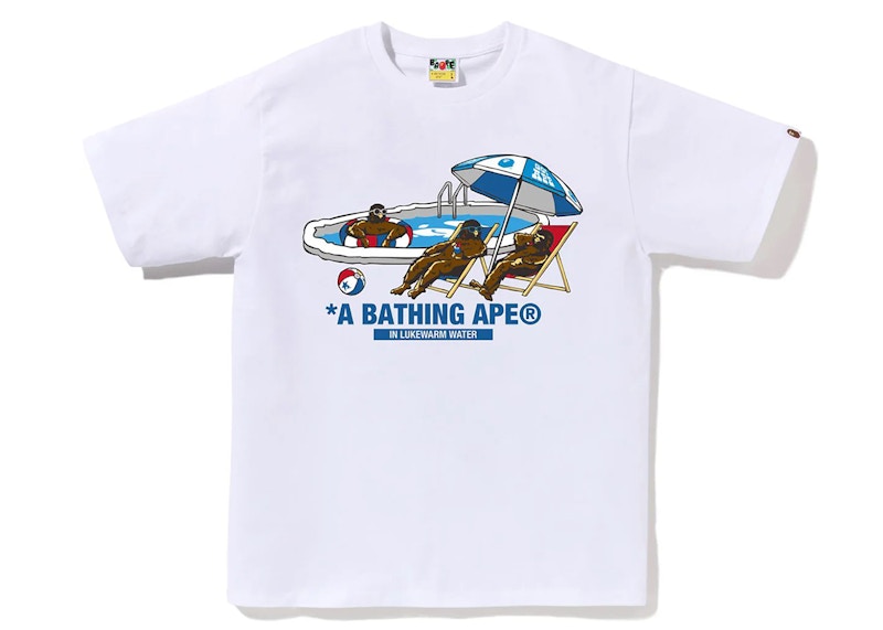 A BATHING APE® ロゴ Tシャツ | ホワイト | FARFETCH JP
