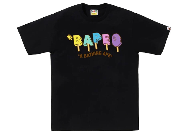 BAPE Popsicle Tee Black Men's - SS23 - US