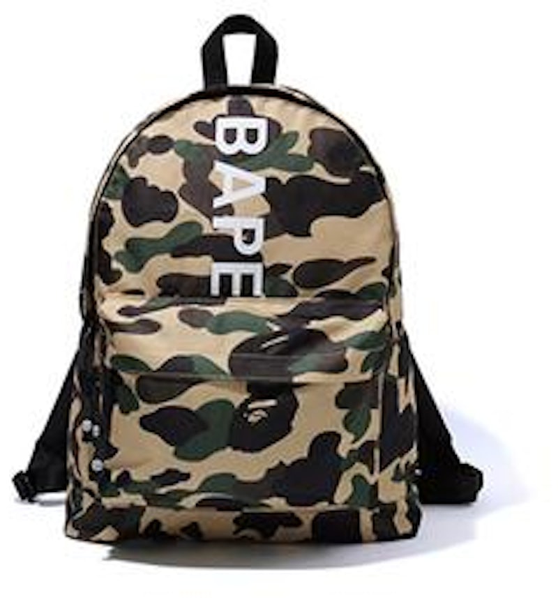 BAPE Premium Happy New Year Backpack (SS20) Yellow Men's