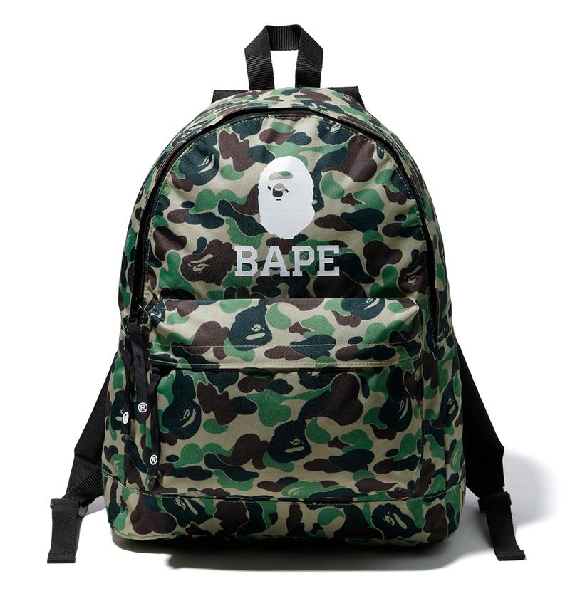 A Bathing Ape Bape Black Large APE Head Multi Case Wallet Purse iPAD Travel Bag 
