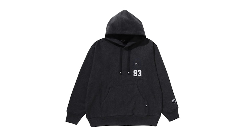 Felpa con cappuccio BAPE Pullover One grigia