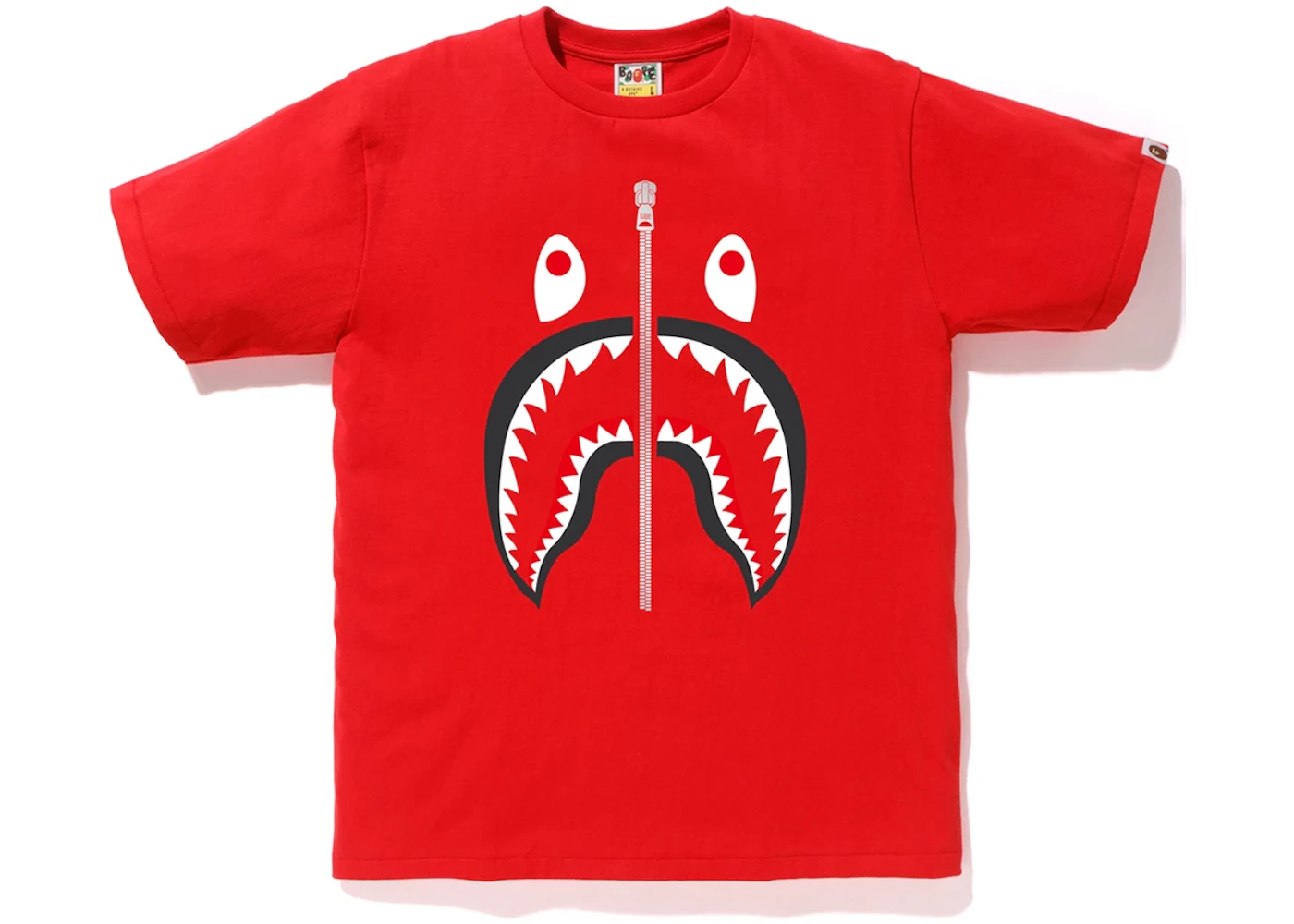 BAPE Shark Tee Red Men s US
