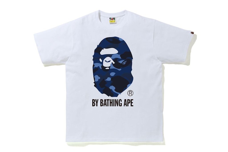 BAPE Reflector Color Camo By Bathing Tee White/Blue