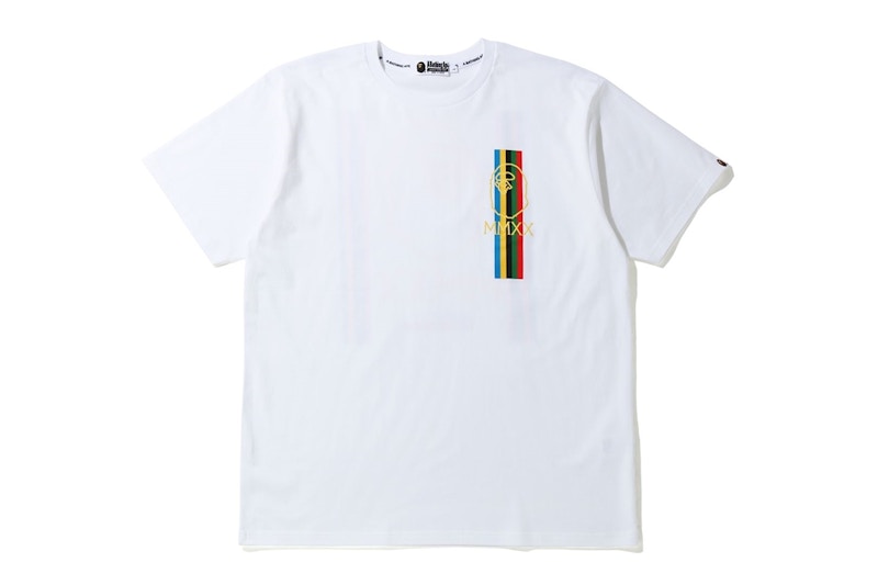 BAPE Relaxed Line Tee White