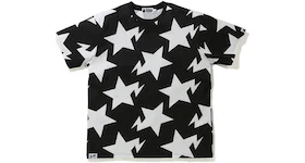 BAPE Relaxed STA Pattern Tee Black
