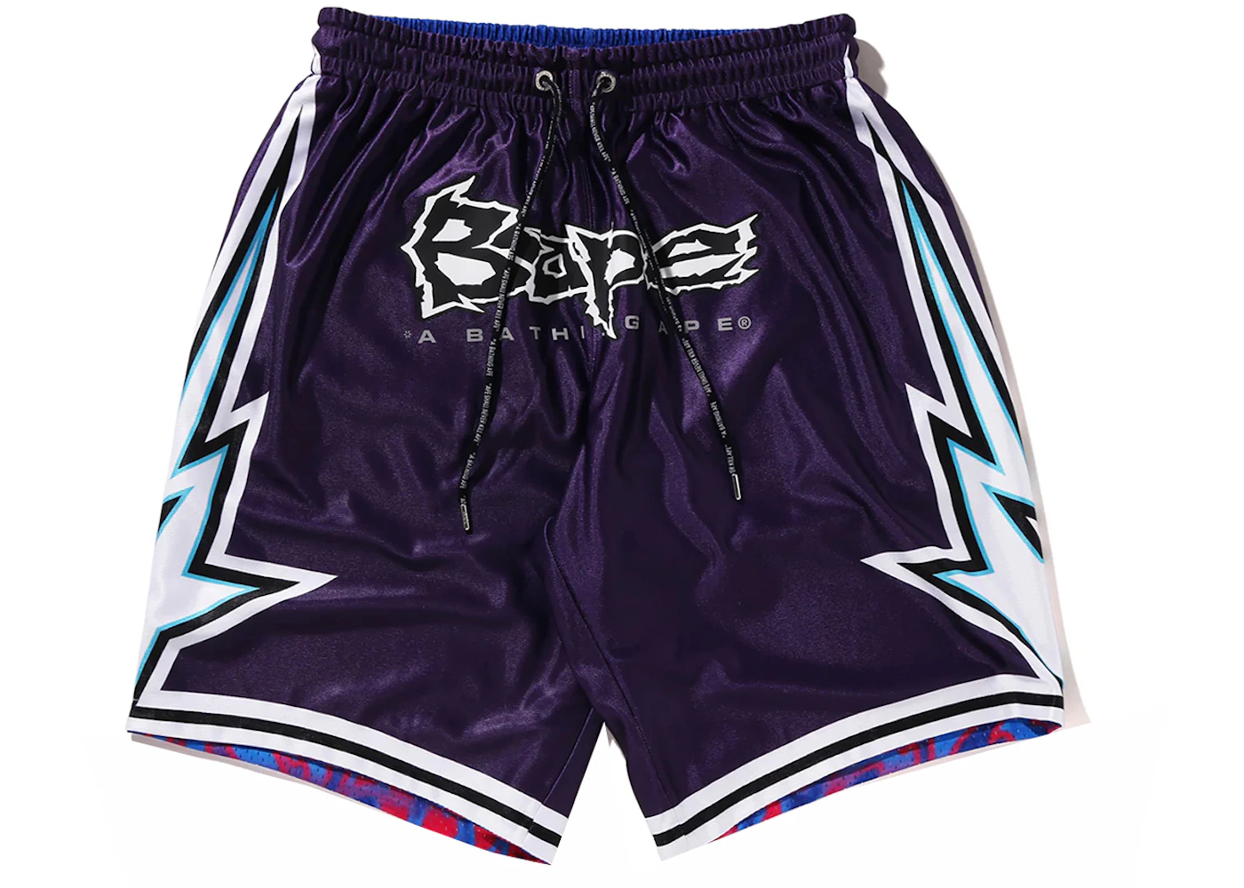 BAPE Reversible Basketball Shorts Purple Men's SS24 US