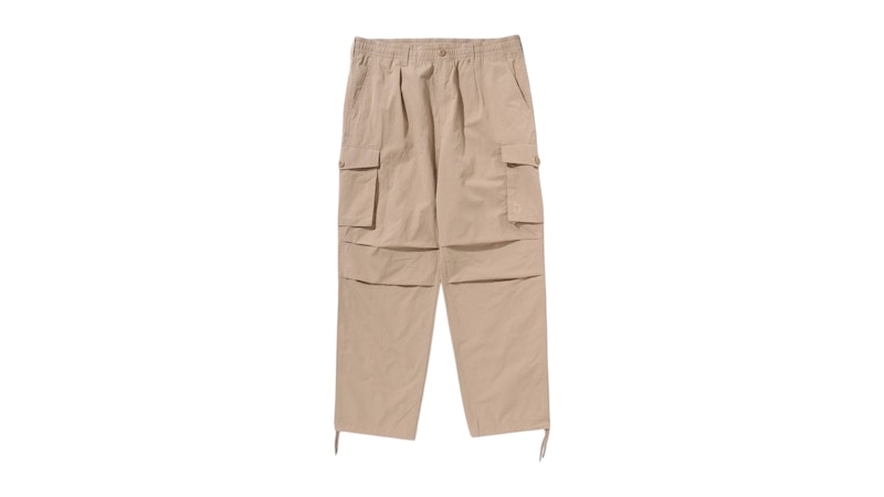 BAPE Ripstop 6 Pocket Relaxed Fit Pants Pants Beige