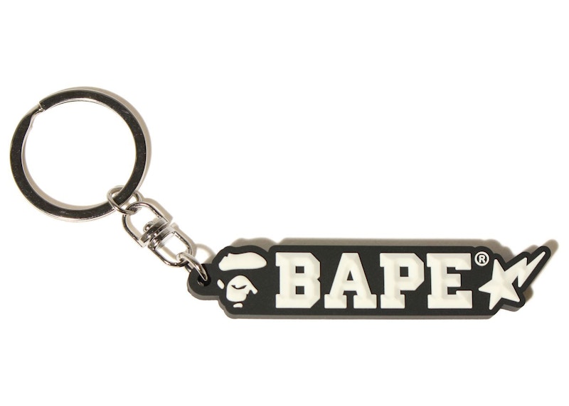 BAPE MCM Key Chain Black エイプ-