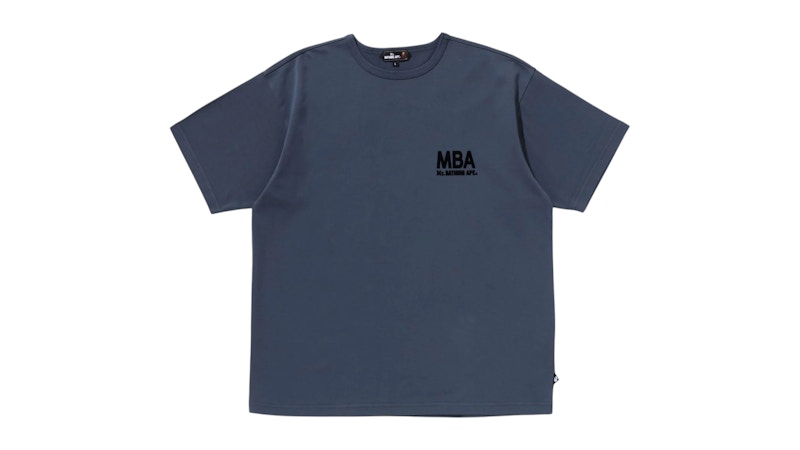 BAPE S/S Print 4 Tee Blue