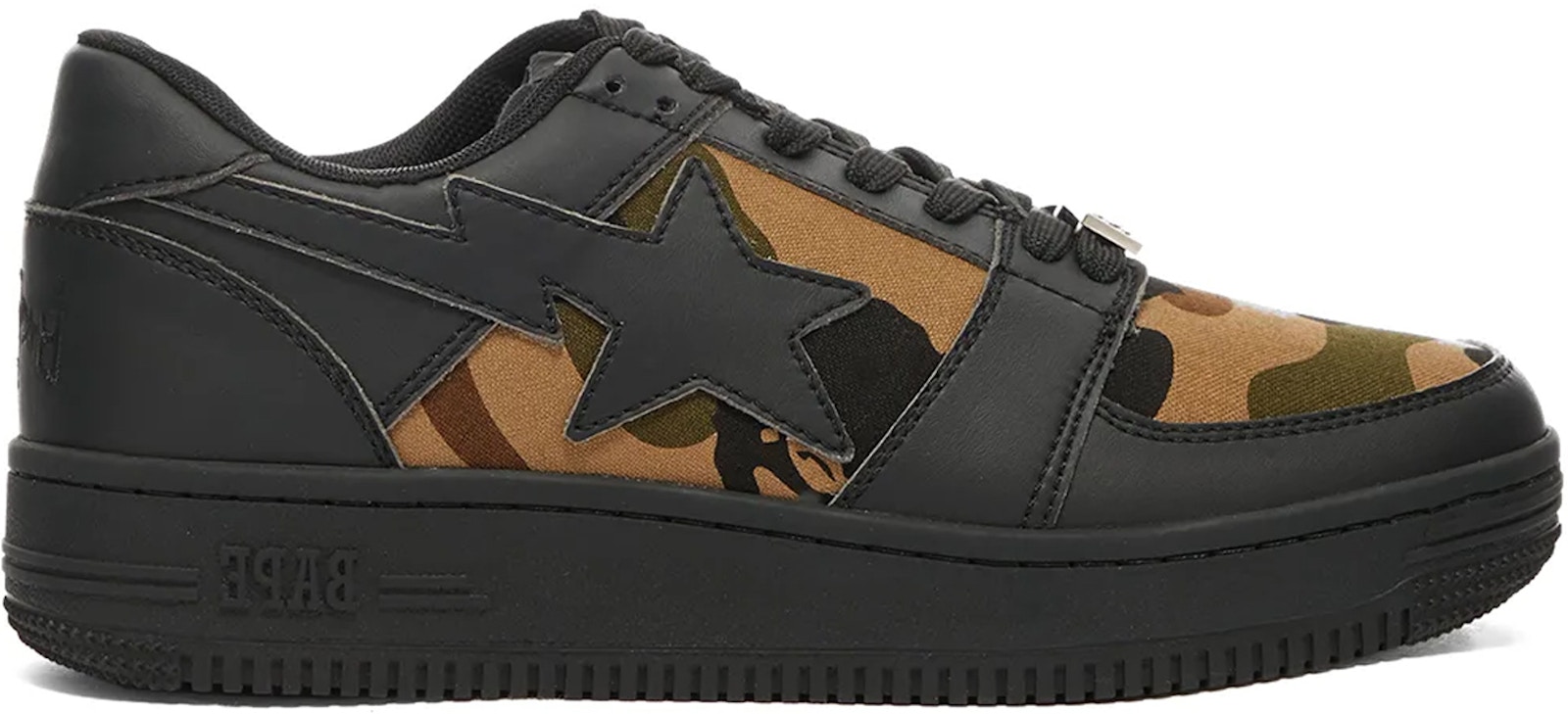 BAPE STA Low M1 Black - 1F80-191-002