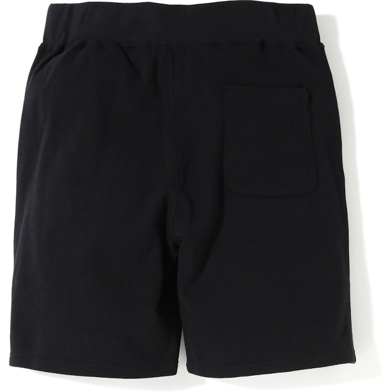 BAPE Sakura Sweat Shorts Black Men's - SS19 - US