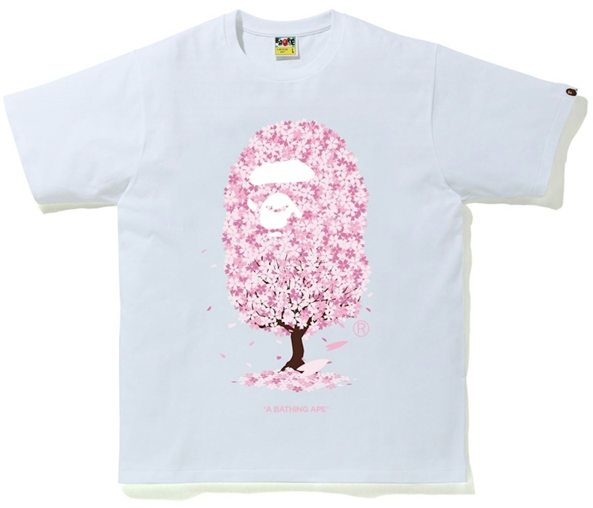 BAPE Sakura Tree Tee White - SS20