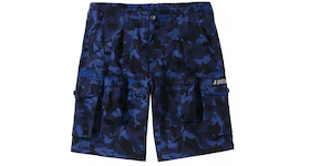 BAPE Sand Camo Multi Pocket Wide Fit Shorts Navy