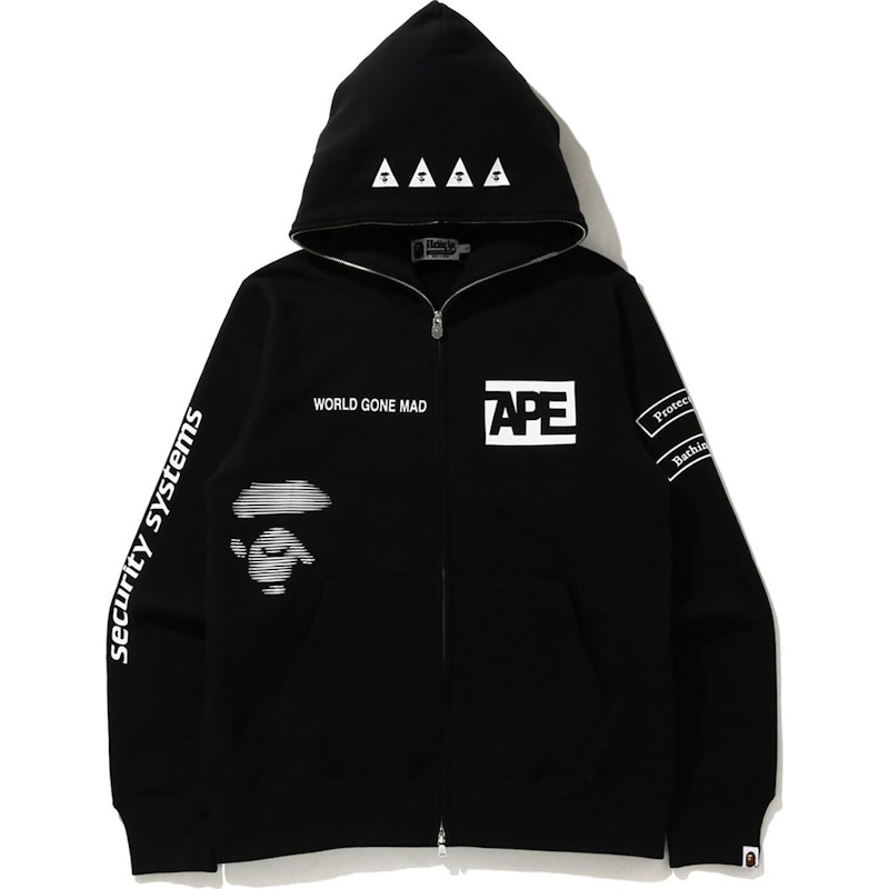 BAPE motor sports full zip Hoodie