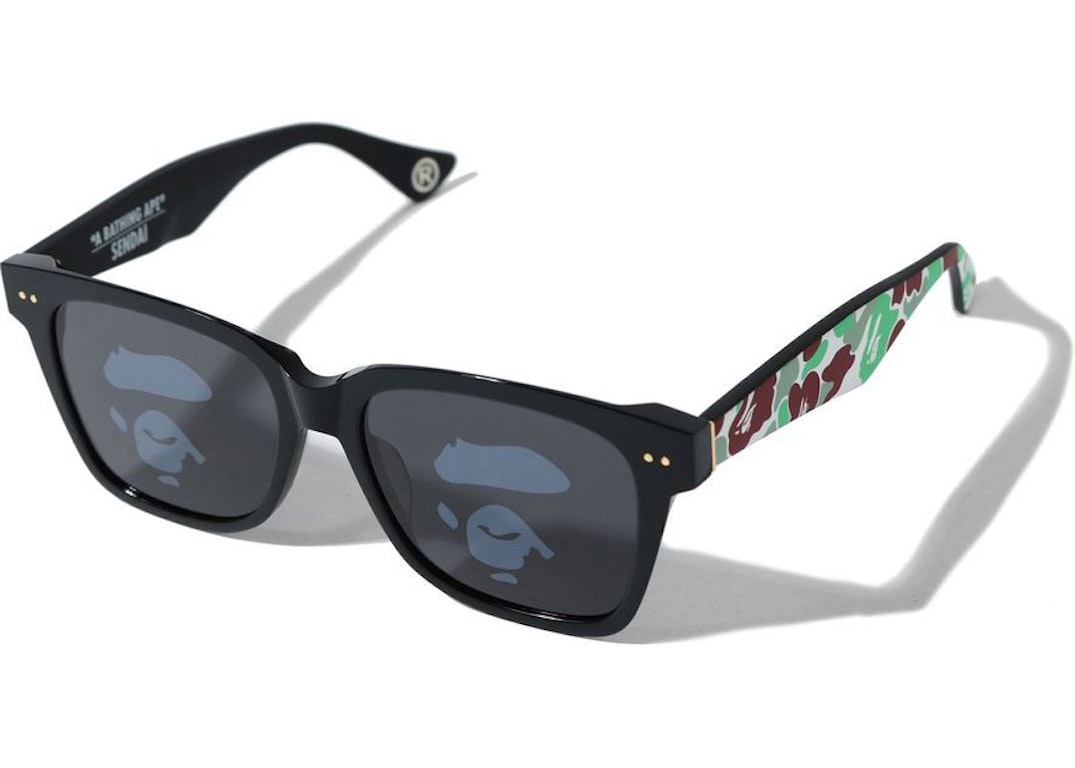 Pre-owned Bape Sendai Sunglasses Black