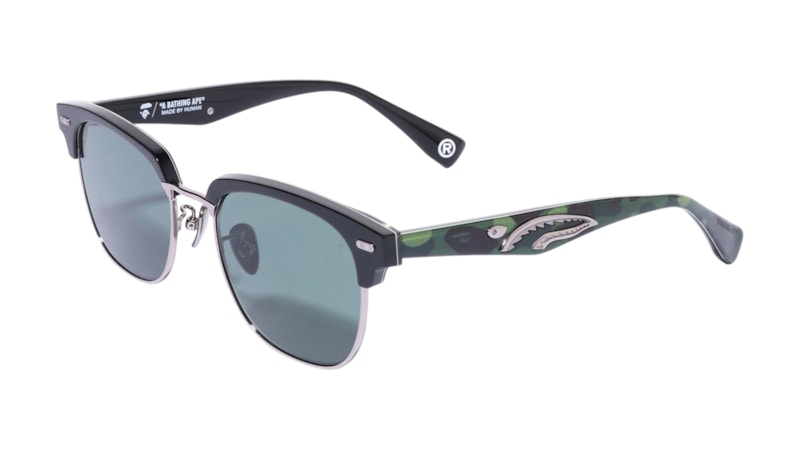 Pre-owned Bape Shark 7 Sunglasses In Grxcc