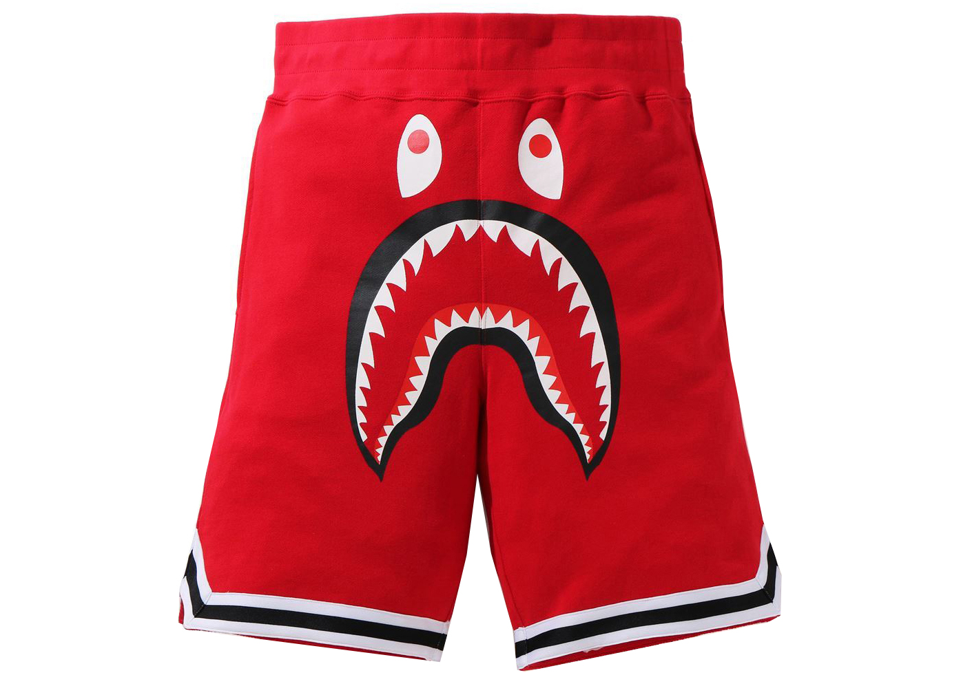 BAPE Shark Basketball Sweat Shorts Sax