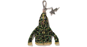BAPE Shark Full Zip Hoodie Keychain Green