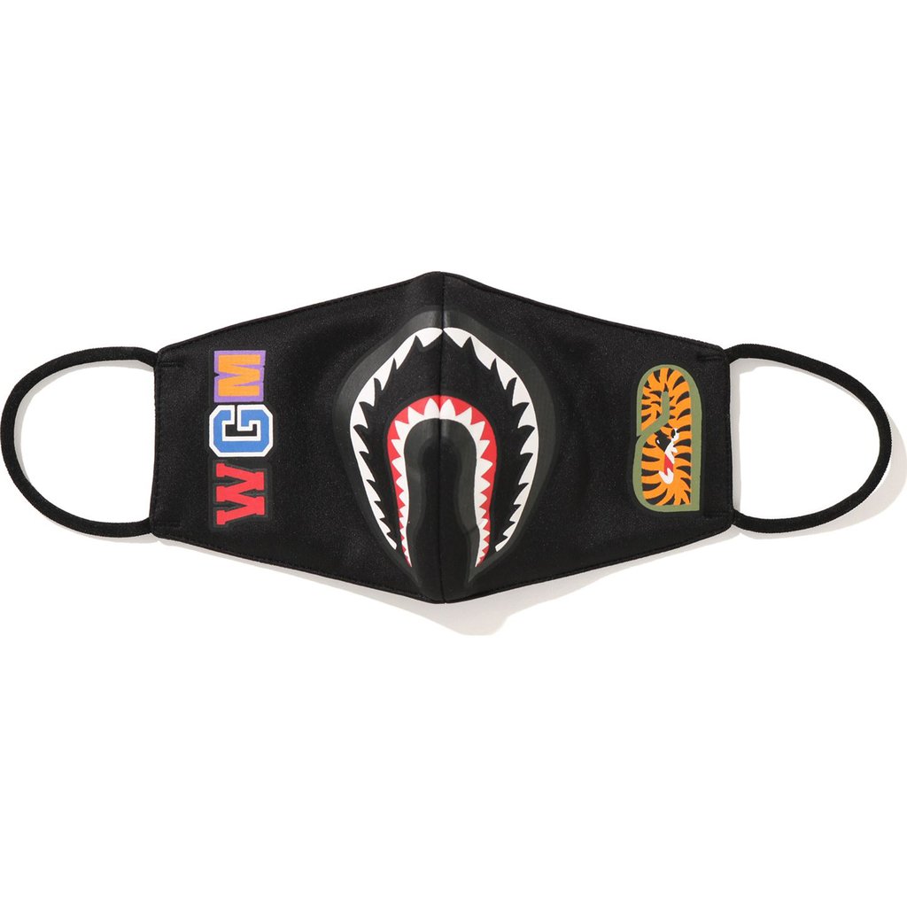 BAPE Shark Mask Black Multi