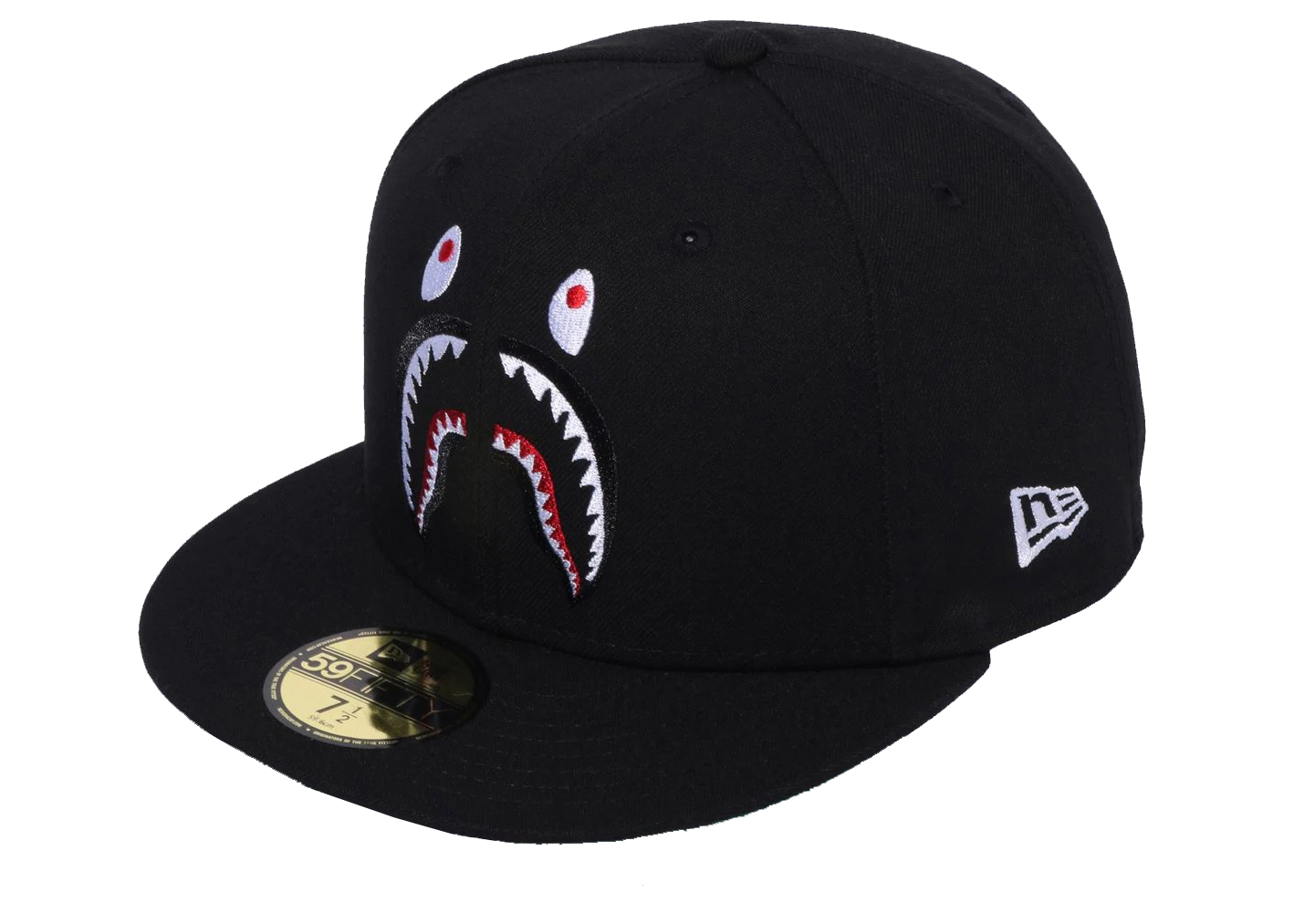 BAPE Shark New Era 59Fifty Cap Black - SS22 - US