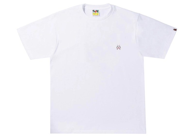 BAPE Shark One Point Tee (SS22) White