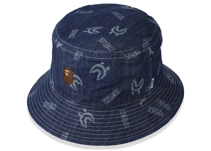 bape denim hat