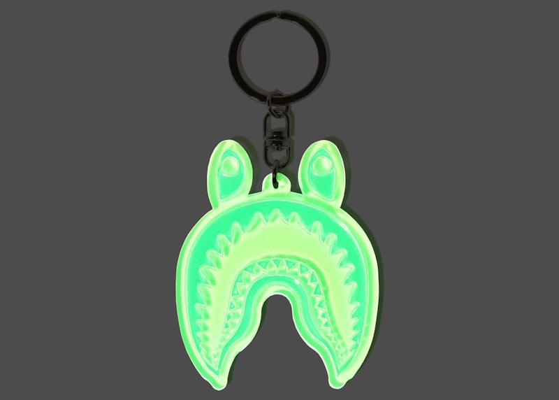 Bape reflective store keychain