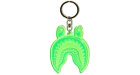 BAPE Shark Reflective Keychain Green