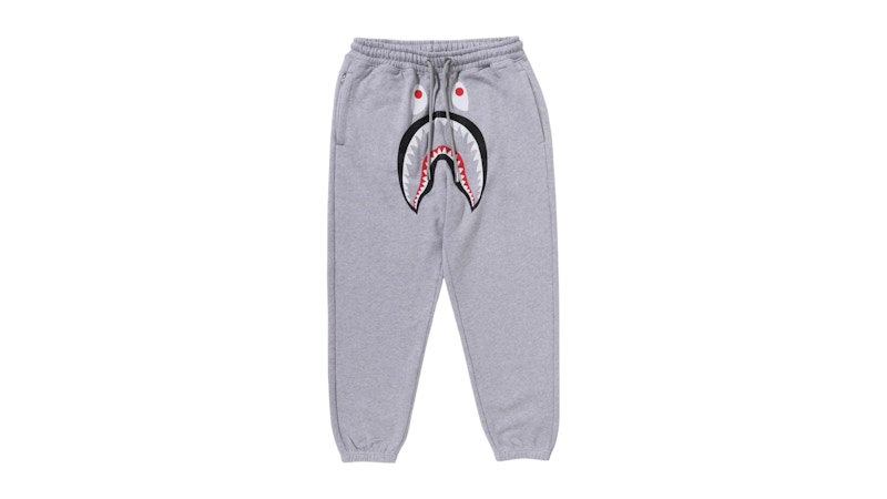 キ*ィ様 bape shark スウェットパンツ BAPE Shark Relaxed Fit Sweat Pants Gray Men's - SS25 - US