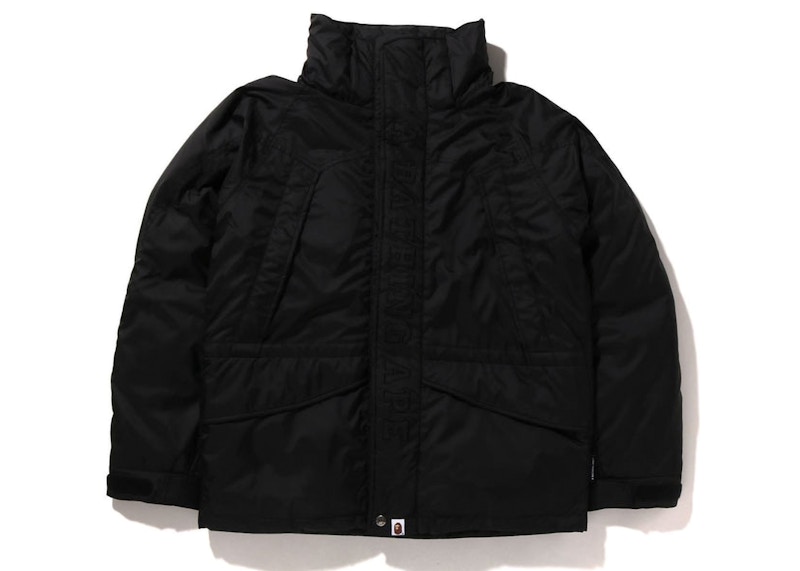 BAPE Shark Snowboard Down Jacket Black Men's FW22 US
