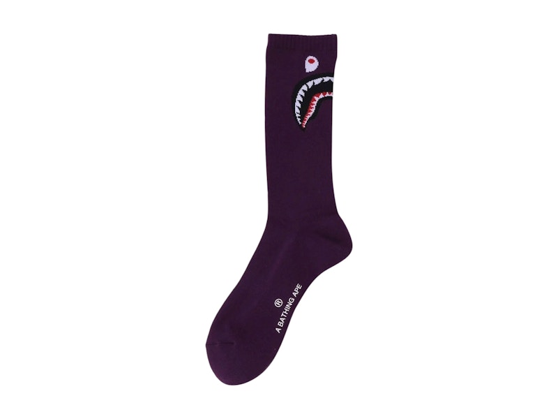 Calzini BAPE Shark (SS25) Viola