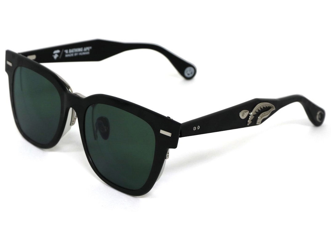 Pre-owned Bape Shark Sunglasses (fw21) Black