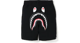 BAPE Shark Sweat Shorts Black/Purple