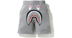 BAPE Shark Sweat Shorts Gray/Black