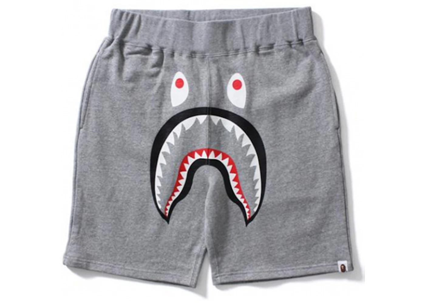 BAPE Shark Sweat Shorts Grey Men's - US