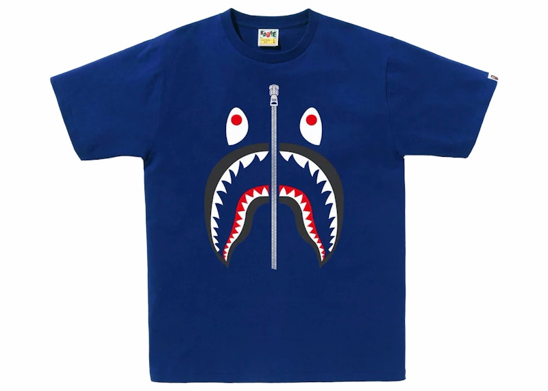 Bape shark t shirt hot sale price