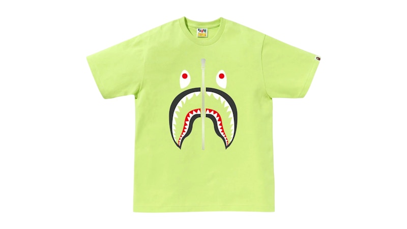 BAPE Shark Tee Light Green