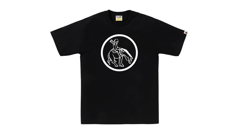 BAPE Simple Soldier Mil Patch Tee Black