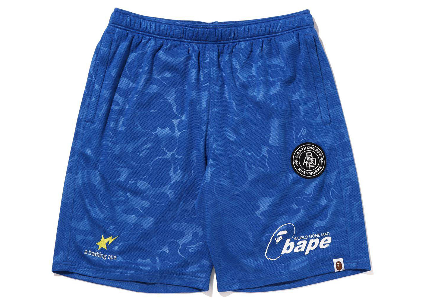 BAPE Soccer Game Shorts Blue Men's - FW22 - US