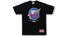 BAPE Space Ape Head Tee Black