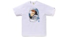 BAPE Space Ape Tee White