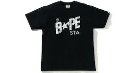 BAPE Space Camo Bape Sta Logo Tee Black
