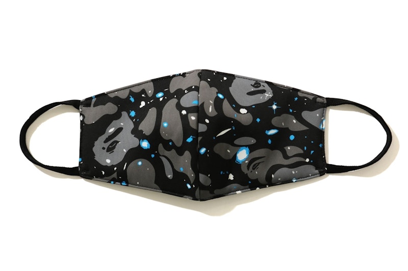 BAPE Space Camo Mask Black Men's - SS20 - US