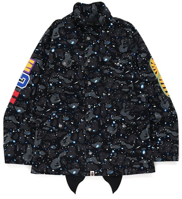 BAPE Space Camo Shark Full-Zip Hoodie