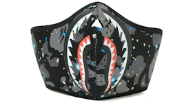 BAPE Space Camo Shark Mask Black